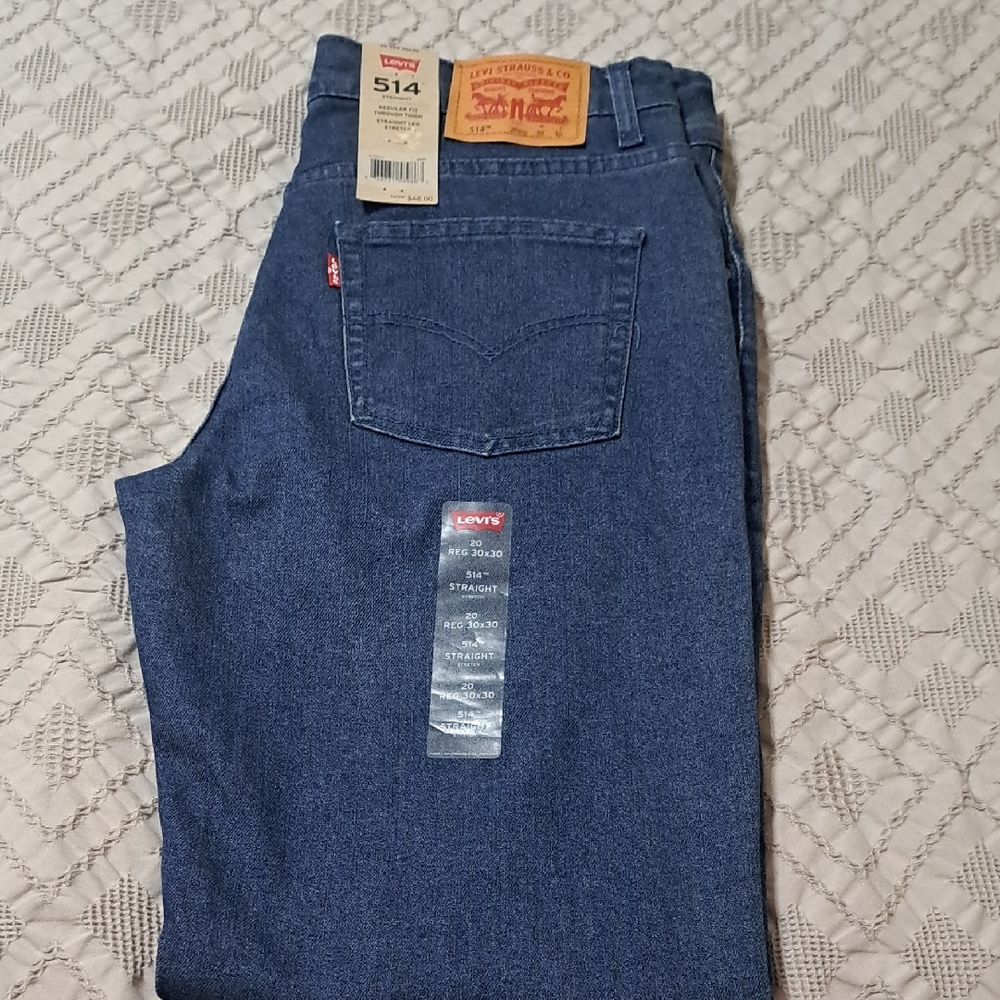 Levi's 514 Boy's Blue Denim Jeans
